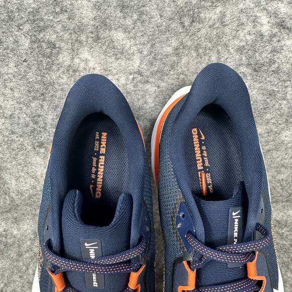 Denver Broncos Nike Zoom Pegasus 41 Running Shoes Mens Size 9.5 FZ5073-400 NFL - Picture 7 of 8